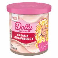Duncan Hines Dolly Parton's Creamy Strawberry Flavored Frosting 16 OZ