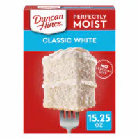 Duncan Hines Perfectly Moist Classic White Cake Mix 15.25 OZ