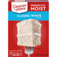 Duncan Hines Perfectly Moist Classic White Cake Mix 15.250 oz