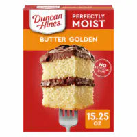 Duncan Hines Perfectly Moist Butter Golden Cake Mix 15.25 OZ