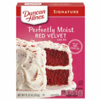 Duncan Hines® Perfectly Moist Red Velvet Cake Mix 15.25 oz