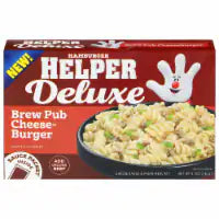 Hamburger Helper® Deluxe Brew Pub Cheeseburger Pasta Meal Kit 9.2 oz
