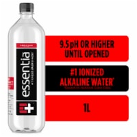 Essentia Bottled Water One Liter Bottle Ionized Alkaline Water 33.8 FL OZ