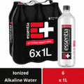 Essentia Bottled Water 1 Liter 6-Pack Ionized Alkaline Water