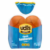 Udi's Gluten Free Frozen Classic Hamburger Buns 10.400 OZ