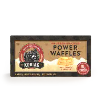 Kodiak® Protein-Packed Buttermilk & Vanilla Frozen Power Waffles® 13.4 oz