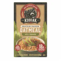 Kodiak® Protein-Packed Apple Cinnamon Oatmeal Packets with 12g Protein 10.58 oz
