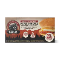 Kodiak® Protein-Packed Bacon & Colby Jack Cheese Frozen Breakfast Sandwiches 2 ct / 4.62 oz