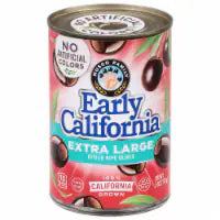 Early California® Extra Large Pitted Ripe Black Olives 6 oz