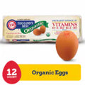 Eggland's Best 100% USDA Organic Certified Large Brown Eggs 12 ct