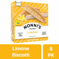 Nonni's Limone Biscotti Cookies 8 ct / 6.88 oz