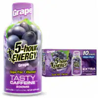 5-hour ENERGY® Extra Strength Grape 10 Pack / 1.93 fl oz
