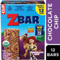Zbar Chocolate Chip Organic Soft-Baked Energy Snack Granola Bars 12 ct