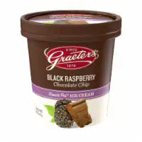 Graeter's Black Raspberry Chocolate Chip Ice Cream Pint