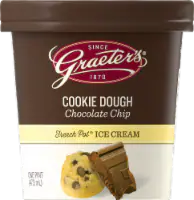 Graeter's Cookie Dough Chocolate Chip Ice Cream Pint