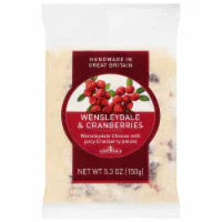 Somerdale Wensleydale & Cranberries Cheese 5.3 oz