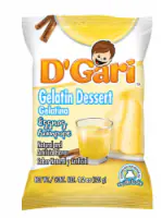 D'Gari Eggnog Gelatin Dessert Milk Mix 4.2 oz