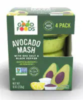 Good Foods™ Avocado Mash 4 pack 8oz