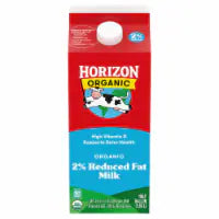 Horizon Organic High Vitamin D 2 Percent Milk - High Vitamin D Reduced Fat Milk 64 fl oz