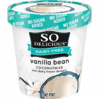 SO Delicious® Dairy Free Vanilla Bean with Coconut Milk Base Frozen Dessert Pint