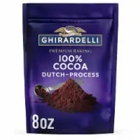 Ghirardelli Premium Baking Cocoa 100% Cocoa Dutch Process Unsweetened Cocoa Powder 8 Ounces