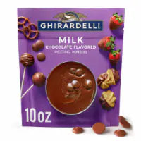 Ghirardelli Milk Chocolate Flavored Melting Wafers 10 Ounces