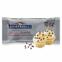 Ghirardelli Mini Semi-Sweet Chocolate Premium Baking Chips 10 Ounces