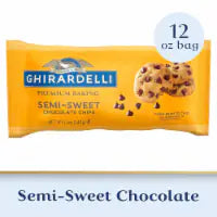 Ghirardelli Premium Baking Semi Sweet Chocolate Chips 12 Ounces