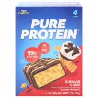 Pure Protein® Sundae Cone Gluten Free Bars 4 ct