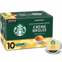 Starbucks® Crème Brûlée Ground Coffee K-Cup® Pods 10ct