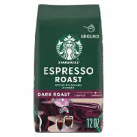 Starbucks® Espresso Roast Dark Roast Ground Coffee 12 oz