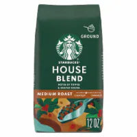 Starbucks® House Blend Medium Roast Ground Coffee 12oz