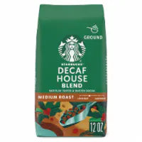 Starbucks® Decaf House Blend Medium Roast Ground Coffee 12 Ounces