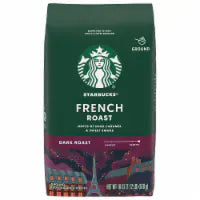 Starbucks® French Roast Dark Roast Ground Coffee 18 oz