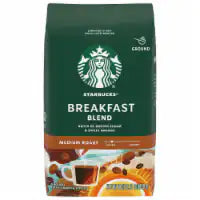 Starbucks® Breakfast Blend Medium Roast Ground Coffee 18 oz