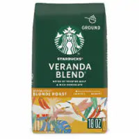 Starbucks® Veranda Blend Light Roast Ground Coffee 1.125 LB