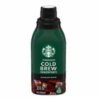 Starbucks Signature Black Cold Brew Coffee Concentrate Iced Coffee 32 fl oz