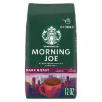 Starbucks® Morning Joe Dark Roast Ground Coffee 12 Ounces