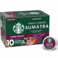 Starbucks® Sumatra Dark Roast K-Cup® Coffee Pods 10 ct