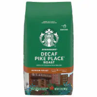 Starbucks® Decaf Pike Place® Medium Roast Ground Coffee 12 oz