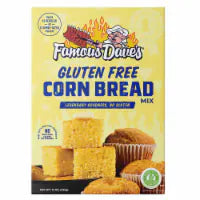 Famous Dave's Gluten Free Corn Bread Mix 15 oz