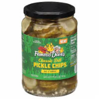 Famous Dave's® Classic Dill Pickle Chips 24 fl oz