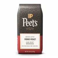 Peet's Coffee, French Roast Dark Roast Ground Coffee - 10.5oz Bag