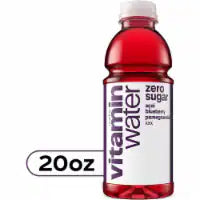 vitaminwater® Zero Sugar XXX Acai-Blueberry-Pomegranate Flavored Water Beverage Bottle 20 fl oz