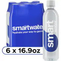 smartwater® Vapor Distilled Water Bottles 6 bottles / 16.9 fl oz