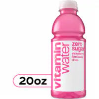vitaminwater® Zero Sugar Shine Strawberry Lemonade Flavored Water Beverage Bottle 20 fl oz