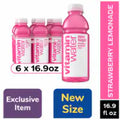 vitaminwater® Zero Sugar Shine Strawberry Lemonade Flavored Water Beverage Bottles 6 pk / 16.9 fl oz