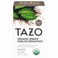 Tazo® Organic Awake® English Breakfast Tea Bags 16 ct