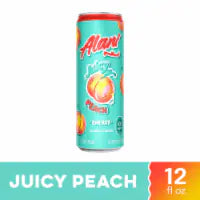 Alani Nu Juicy Peach Sugar Free Energy Drink Can 12 fl oz