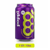 Poppi Prebiotic Grape Soda 12 fl oz
